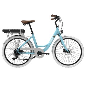 Miami-26 Elektrofahrrad, 250 W, 36 V, 14,4 Ah, 25 km/h, Blau