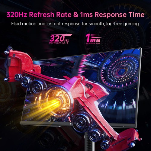KTC H27E6 27inch QHD 320Hz Gaming Monitor