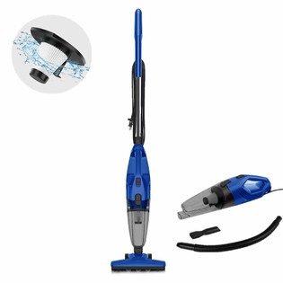 Coupon Geekbuying MOOSOO LT450 4-in-1 Corded Stick Vacuum Cleaner, 15kPa Powerful Suction, 0.8L Dust Cup, 4 Stages Filtration, Self-standing