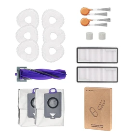15-Piece Replacement Kit For Narwal Freo X Ultra Robot Vacuum - Includes Brushes, Filters, Mop Pads & Dust Bags