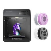 Flashforge Adventurer 5M Pro Imprimante 3D + 4kg Mecpow Filament PLA+ haute vitesse – Blanc/Lilas/Gris/Noir