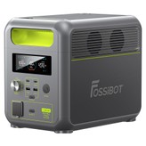 FOSSiBOT F1200 Centrale électrique portable, capacité de 1 024 Wh, puissance nominale de 1 200 W, 3 modes d'éclairage LED, 7 ports de sortie, protection BMS
