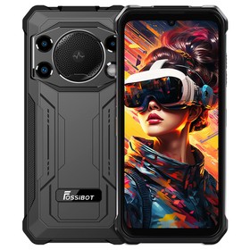FOSSiBOT F110L 4G Rugged Smartphone Black