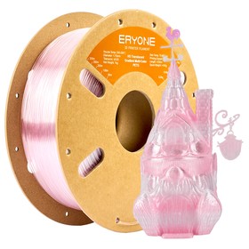 ERYONE Translucent Gradient Multi-Color PETG Filament Light Pink