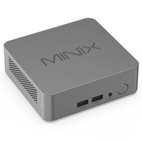 MINIX NUC 150 Mini PC, Intel N150 4 magos, max. 3,6 GHz, 16 GB RAM, 512 GB SSD, 2*HDMI+1*Type-C háromképernyős kijelző, WiFi 6 Bluetooth 5.0, 3*USB-A 3.2 Gen2, 1*USB-C 3.2 Gen2 (adat), 1*USB-A 2.0, 1*RJ45, 1*Audio Jack - EU/UK/US csatlakozó