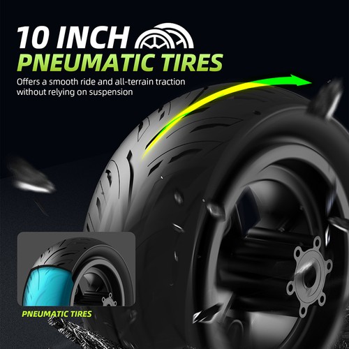 CUNFON RS300 Elektroroller 500W 36V 10,4Ah 30km/h