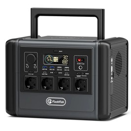 Flashfish T1200s Station d'alimentation Portable Batterie LiFePO4 768Wh CA 1200W (2400W Surge)