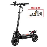 BOYUEDA Q7 Pro Elektromos Roller, 2*1600W-os Motor, 52V 19AH Akkumulátor, 10 hüvelykes Gumiabroncs, 70km/h Max. Sebesség, 70km Hatótávolság, Dupla Hidraulikus Tárcsafék, Első Hidraulikus Lengéscsillapító & Hátsó Rugós Lengéscsillapító, APP Vezérlés