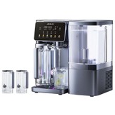 JIMMY R9 Pro Asztali Smart RO Víztisztító, 7 Fokozatú Szűrés, UV Sterilizálás, 5,5 Literes Tartály és Kettős 1 Literes Kancsó, Azonnali Meleg és Hideg, LED Érintőképernyő
