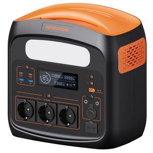 Coupon Geekbuying NECESPOW N1200 Portable Power Station, 1102.5Wh LiFePO4 Battery, 1800W/3000W Surge, USB-C PD100W, Built-in LED Light, 10 Outputs, for Outdoor Camping/RV/Emergency Backup