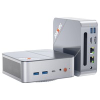 Ninkear L12 Pro Mini PC, Intel i9-12900HK 14 magos, maximum 5.0GHz, 16GB RAM, 1TB SSD, DP (8K)+ HDMI (4K) + Type-C (4K), WiFi 6 Bluetooth 5.2, 2*2.5G RJ45, 4*USB3.0, 1*Fülhallgató jack