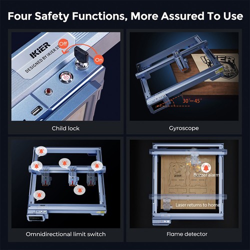 IKIER K1 Ultra 36W Lasergravierer