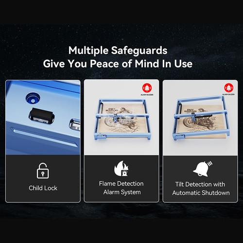 IKIER K40 MAX 40W Découpeuse-graveuse laser – Image 9