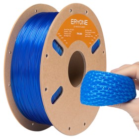 ERYONE TPU 85A Filament Transparent Blue