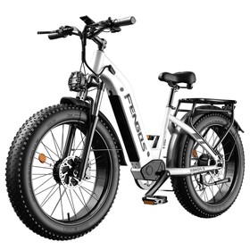 FENGQS H2 Pro Electric Bike 1000W Dual Motor 52V 20Ah 50km/h White