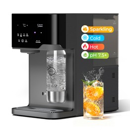 Hydrofast C300 Purificateur d’Eau de Comptoir RO Distributeur d’Eau Glacée et Pétillante