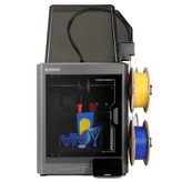 Elegoo Centauri Carbon 2 Combo 3D Nyomtató, 4 Színű Nyomtatás CoreXY 500mm/s Nagy Sebességű, 350°C Fúvóka, Szénszálas/PLA/ABS Kompatibilis, LED Szalag, 256*256*256mm