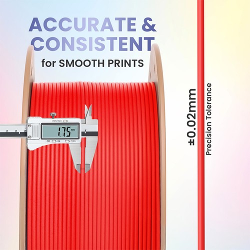 ERYONE PLA Lite Filament, 1 kg - Rot