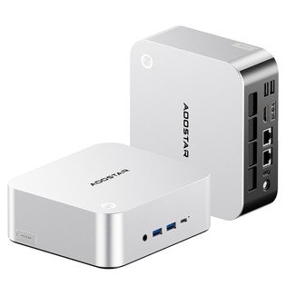 Coupon Geekbuying AOOSTAR MACO Mini PC Barebone (No RAM No SSD), AMD Ryzen 7 Pro 8845HS 8 Cores Max 5.1GHz, HDMI + DP + 2*USB4 Four Screens Display, WiFi6, 2*2.5G LAN, 1*Oculink, 2*USB3.2, 2*USB2.0, 1*Audio Jack, Fingerprint Unlock