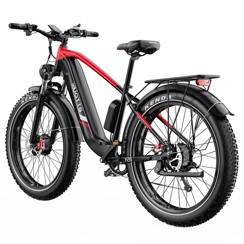DUOTTS F26 Lite Elektrofahrrad 500W 48V 18Ah Schwarz Rot