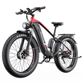 DUOTTS F26 Lite Vélo électrique 500 W 48 V 18 Ah Noir Rouge