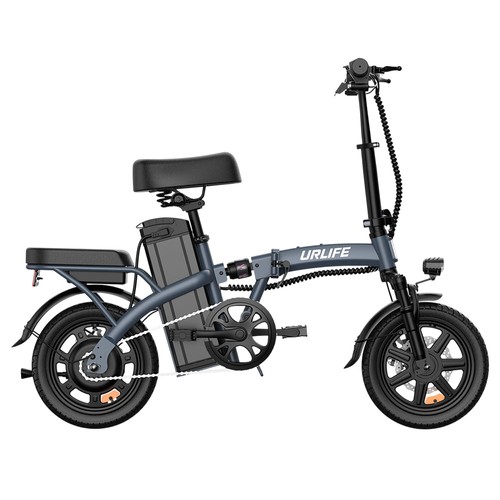URLIFE F1L Elcykel 250W 48V 7.5Ah 25km/h Grå