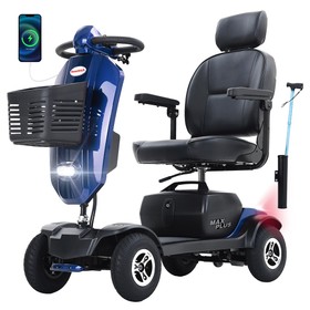 Sweetrich Max Plus Mobility Scooter 300W 24V 20Ah Blue
