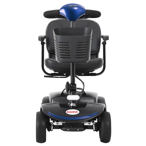 Sweetrich S1 Sport Mobilitetsscooter, 300W Motor, 24V 12Ah Batteri, 8km/h Maxhastighet, 15km Räckvidd - Blå