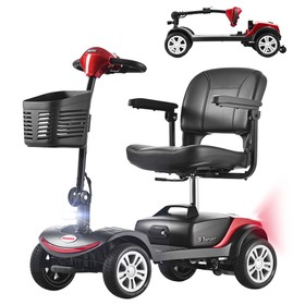 Sweetrich S1 Sport Mobility Scooter 300W 24V 12Ah Red
