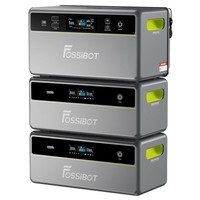 FOSSiBOT FBP1200 Hordozható Erőmű + Bővítő Akkumulátorcsomag*2