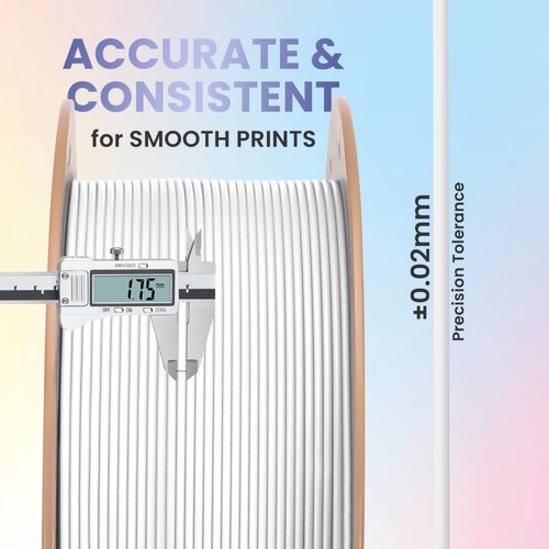 ERYONE PLA Lite Filament, 1 kg - Weiß