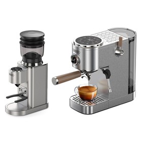 HiBREW H13 Semi-automatic Coffee Machine with Grinder