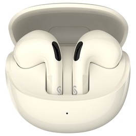 SOUNARC Q3 Fülhallgató, Bluetooth 5.3, IPX5 Vízálló, Akár 20 Óra Lejátszási Idő - Bézs