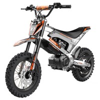 Kukirin X1 elektromos motorkerékpár, 1000 W-os motor, 48 V-os 20,8 Ah-s akkumulátor, 14 hüvelykes első és 12 hüvelykes hátsó gumiabroncsok, 50 km/h maximális sebesség, 40 km-es hatótávolság, első és hátsó hidraulikus fékek, hidraulikus lengéscsillapí