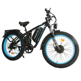 Orlms V3 Vélo électrique 1000Wx2 60V 25Ah Bleu