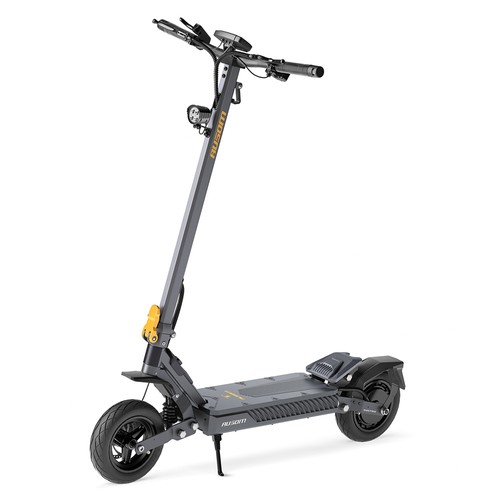 Ausom Gosoul 2  Electric Scooter, 1100W Motor, 48V 13Ah Battery, 10-inch Tires, 45km/h Max Speed, 70km Range, Front & Rear Disc Brake, Dual Swingarm Suspension, NFC Unlock