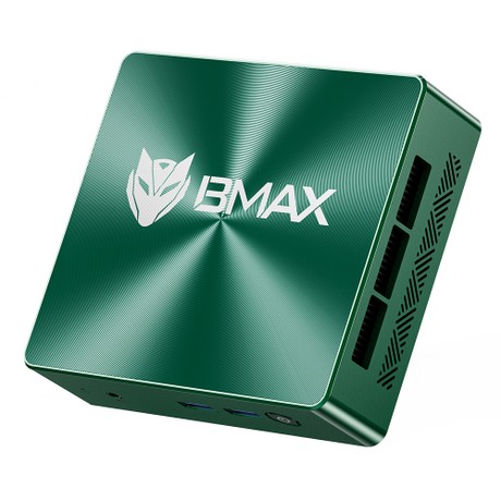 BMAX B6 Turbo Mini PC, Intel Core i5-8257U 4 Cores Up to 3.9GHz, 16GB DDR4 RAM 512GB SSD, HDMI + DP Dual 4K Display, 4×USB, RJ45 LAN, 3.5mm Audio Jack, WiFi 6, Bluetooth 5.2
