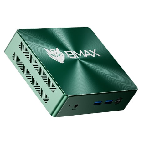 BMAX B6 Turbo Mini PC, Intel Core i5-8257U 4 Cores Up to 3.9GHz, 16GB DDR4 RAM 512GB SSD, HDMI + DP Dual 4K Display, 4×USB, RJ45 LAN, 3.5mm Audio Jack, WiFi 6, Bluetooth 5.2