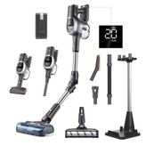 JIMMY JV9 Pro Aqua Akku-Staubsauger, 160AW Saugkraft, 65 Min. Laufzeit, 2-in-1 Saugen & Wischen, LED-Display, Handstaubsauger für Hartböden, Teppiche & Tierhaare