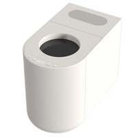 BEECO HQD-450 intelligens elektromos konyhai komposztáló, mesterséges intelligencia vezérlés, aktív szén szagszűrés, automatikus tisztítás, 4,5 literes űrtartalom, több üzemmódú élelmiszer-hulladék-újrahasznosító - Lotte White