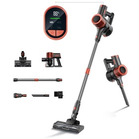 Refurbished JIGOO C200 Cordless Vacuum Cleaner Gray
