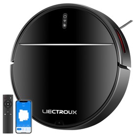 Refurbished Liectroux M7S Pro Robot Vacuum Cleaner Black