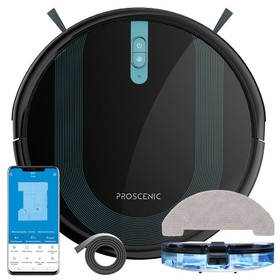 Refurbished Proscenic 850T Smart Robot Cleaner 3000Pa Suction Black