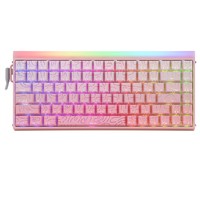 AULA HERO84 75%-ban vezetékes, mágneses gamer billentyűzet, 84 billentyűs Hall-effekt kapcsoló, 8000 Hz-es lekérdezési frekvencia, RGB háttérvilágítás, állítható működtetés