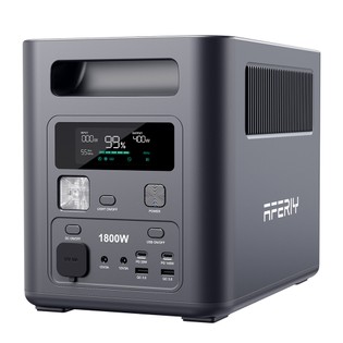 Coupon Geekbuying AFERIY Nomad1800 P180 Portable Power Station, 1800W Pure Sine Wave (3600W Peak), 1024Wh LiFePO4 Battery, Dual-Input Fast Charging, <10ms UPS Backup, 13 I/O Ports, 4 Charging Methods