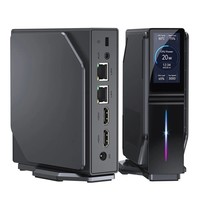 FIREBAT S1 Mini PC, Intel N100 4 magos, max. 3,4 GHz, 16 GB RAM, 512 GB SSD, 2*HDMI, kétképernyős kijelző, WiFi, Bluetooth 4.2, 2*USB3.2, 2*USB2.0, 2*LAN, 1*Audio