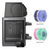 Elegoo Centauri Carbon 2 Combo 3D-Drucker + 4kg HS PETG Filament – Rosa-Weiß/Blau-Lila/Indigo-Weiß/Blau-Grün