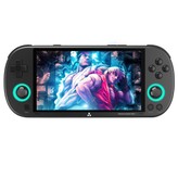 TRIMUI Smart Pro Game Console with 256GB TF Card, 13729 Games, 4.96in 720P IPS Screen, Linux OS, 1GB RAM/8GB Storage, 5 Hours Playtime - Black