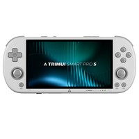Trimui Smart Pro S kézi játékkonzol, 256 GB-os TF kártya, 4,96 hüvelykes 1280*720 IPS képernyő, 6 óra akkumulátor-üzemidő, 8 GB tárhely - fehér