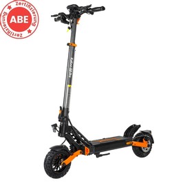 KuKirin G2 Pro ABE Elektroroller, 500W Motor, 48V 15,6Ah Batterie, 9 Zoll Vakuumreifen, 20 km/h Höchstgeschwindigkeit, 65 km Reichweite, doppelte Scheibenbremsen, 19° Steigfähigkeit, IP54 wasserdicht, 120 kg Tragfähigkeit